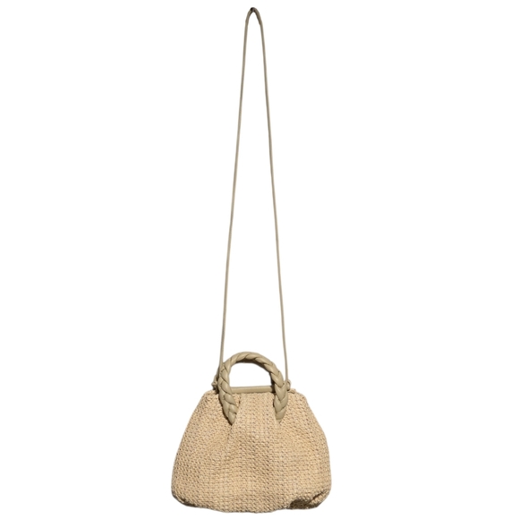 Hereu Bombom M Raffia Crossbody Bag in Natural - Picture 3 of 8